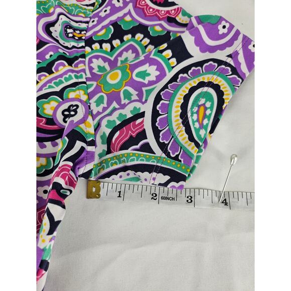 PETER MILLAR WOMEN'S PAISLEY ELEMENT WICKING PERFORMANCE POLO – SIZE SMALL - Picture 9 of 11